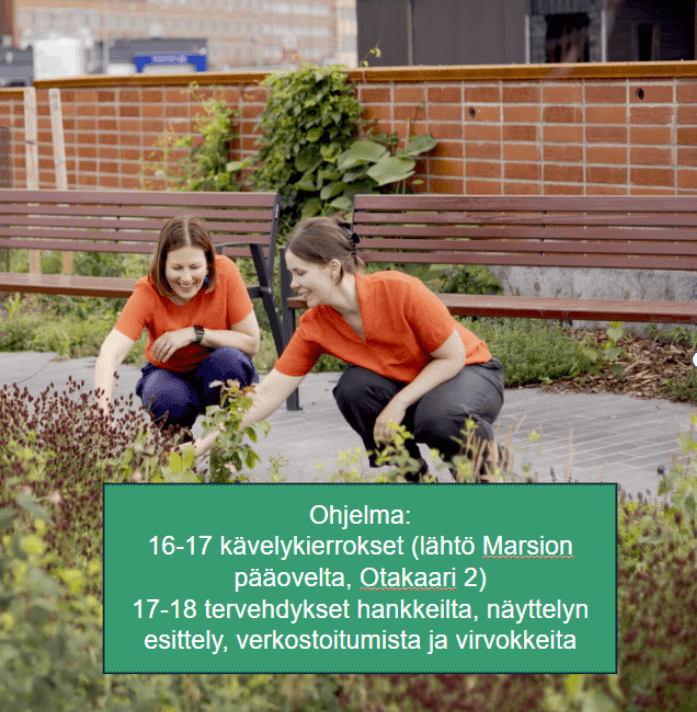 Monihyötyinen kaupunkivihreä -kävely