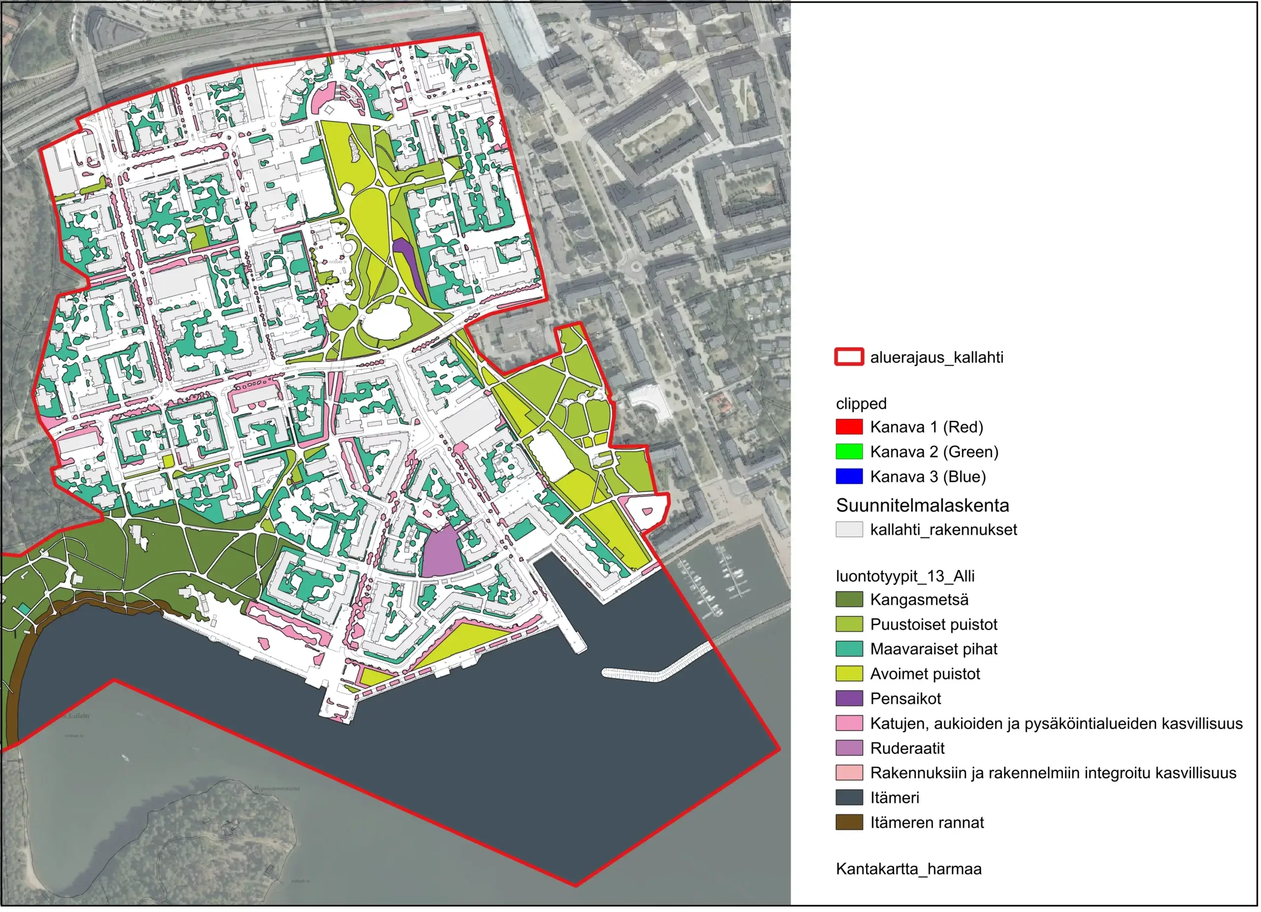 Luontotyypit Kallahti, Helsingin kaupunki